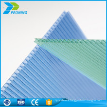 Factory best selling clear blue tinted plastic roofing cover sheets